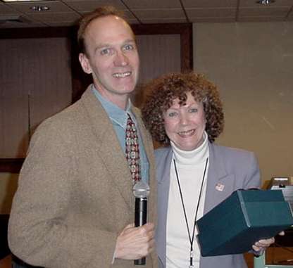 Photograph of Randy Enos and Barbara Bedell